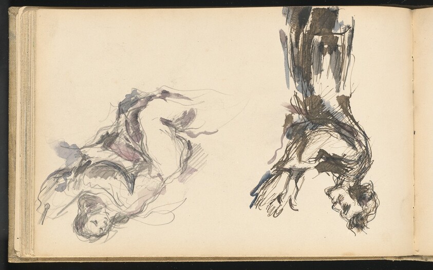 Victor Chocquet and an Angel for "The Apotheosis of Delacroix"