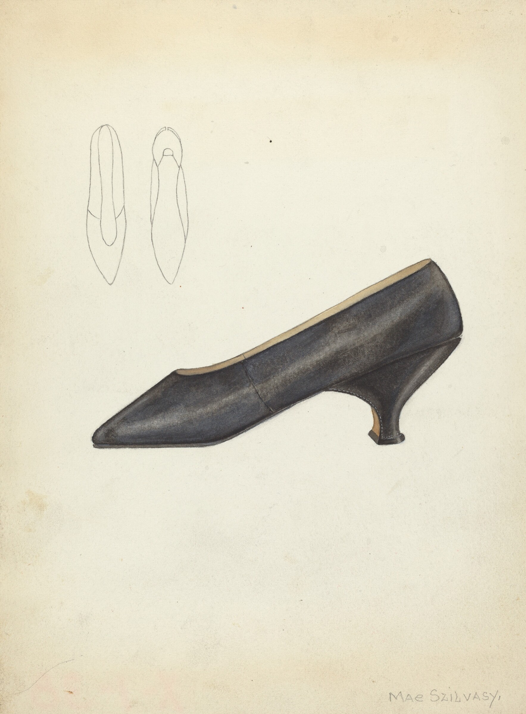 Shoe, Mae Szilvasy, c. 1940