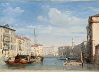 The Grand Canal, Richard Parkes Bonington, 1826/1827