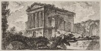 Tempio di Clitumno tra Foligno e Spoletti, Giovanni Battista Piranesi, 1748