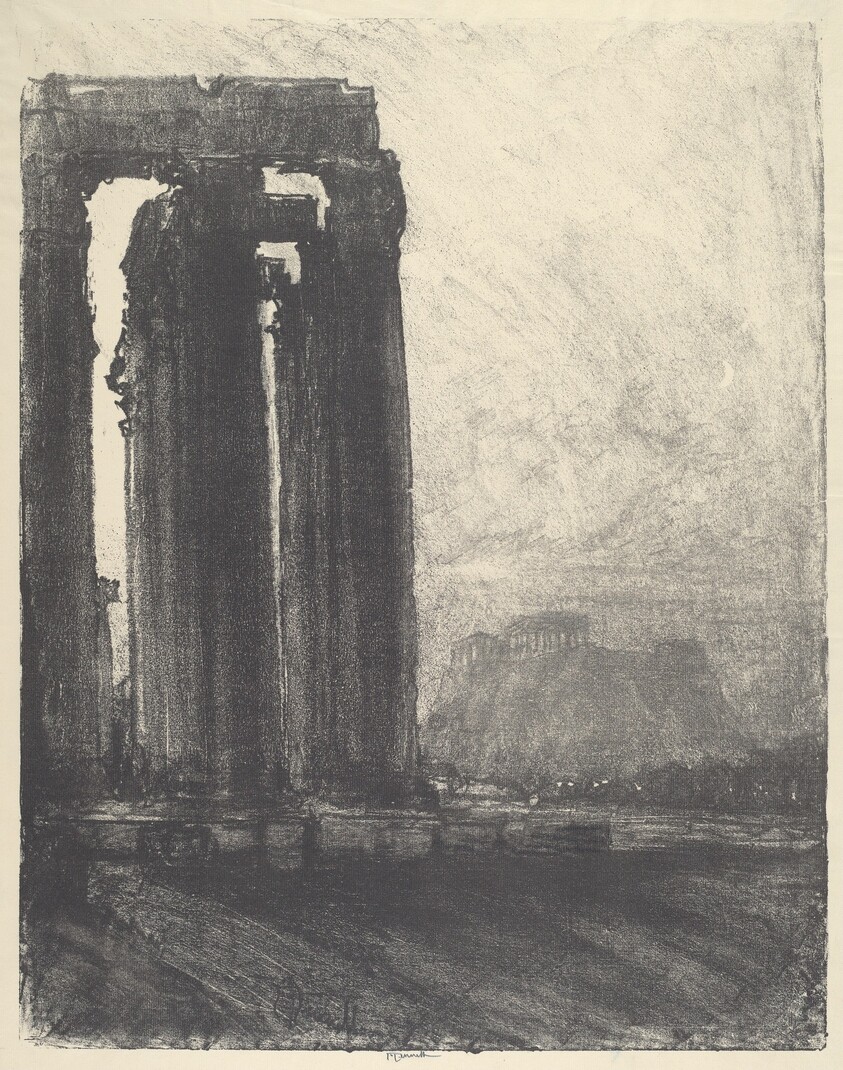 Temple of Jupiter, Evening