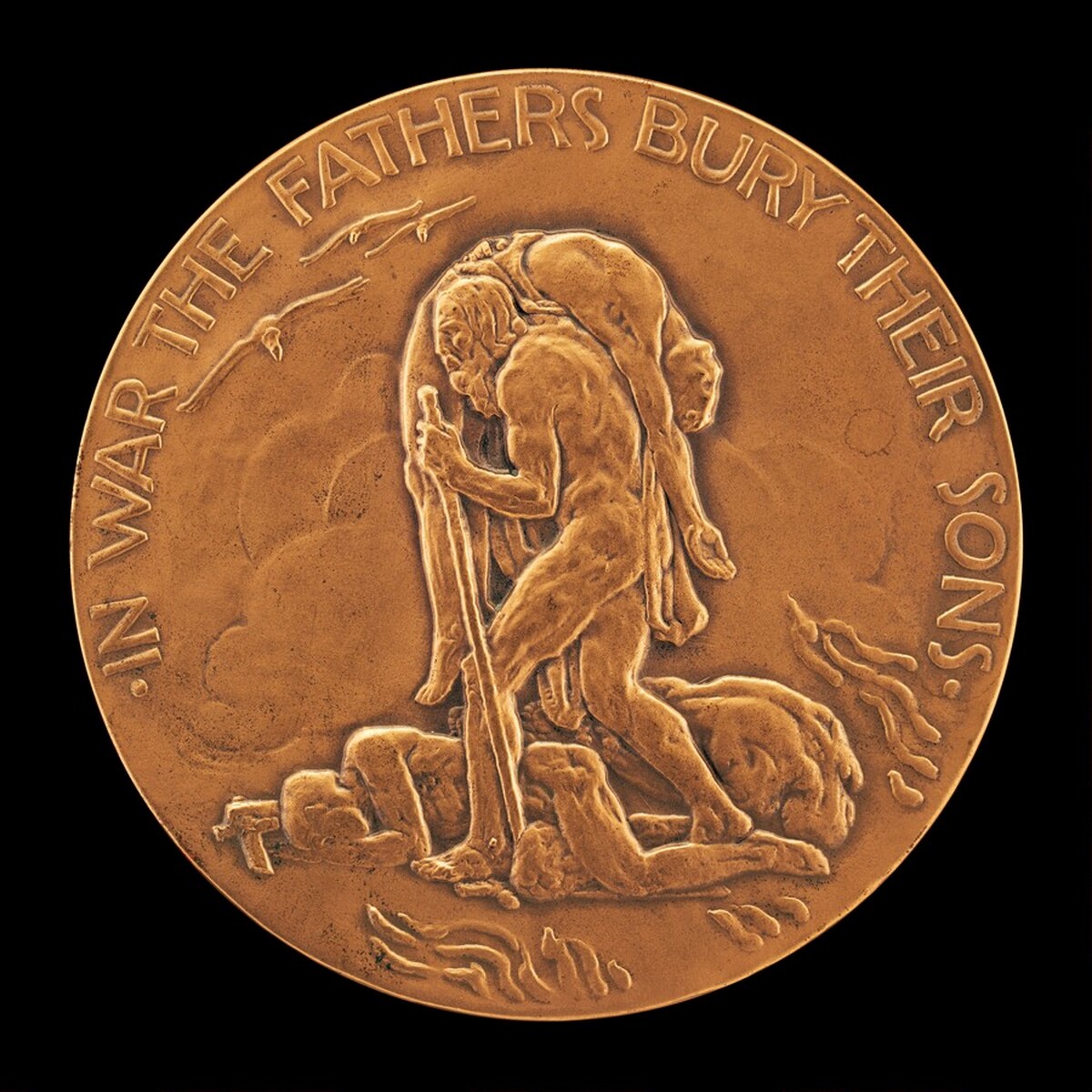 In War the Fathers Bury their Sons [reverse]