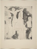 Tumblers (Jongleurs), Marino Marini, 1956