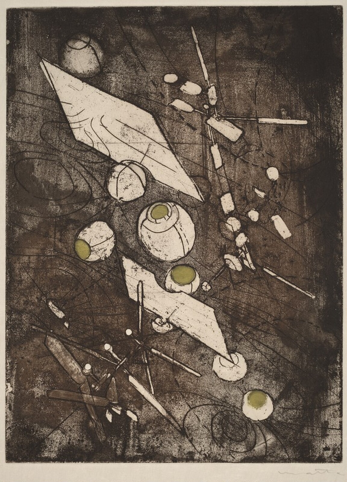 Compostion XV, Matta, 1962