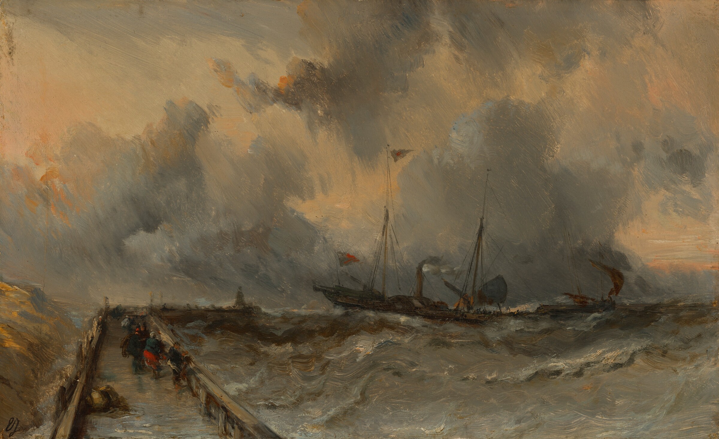 Marine, Eugène Isabey, c. 1830