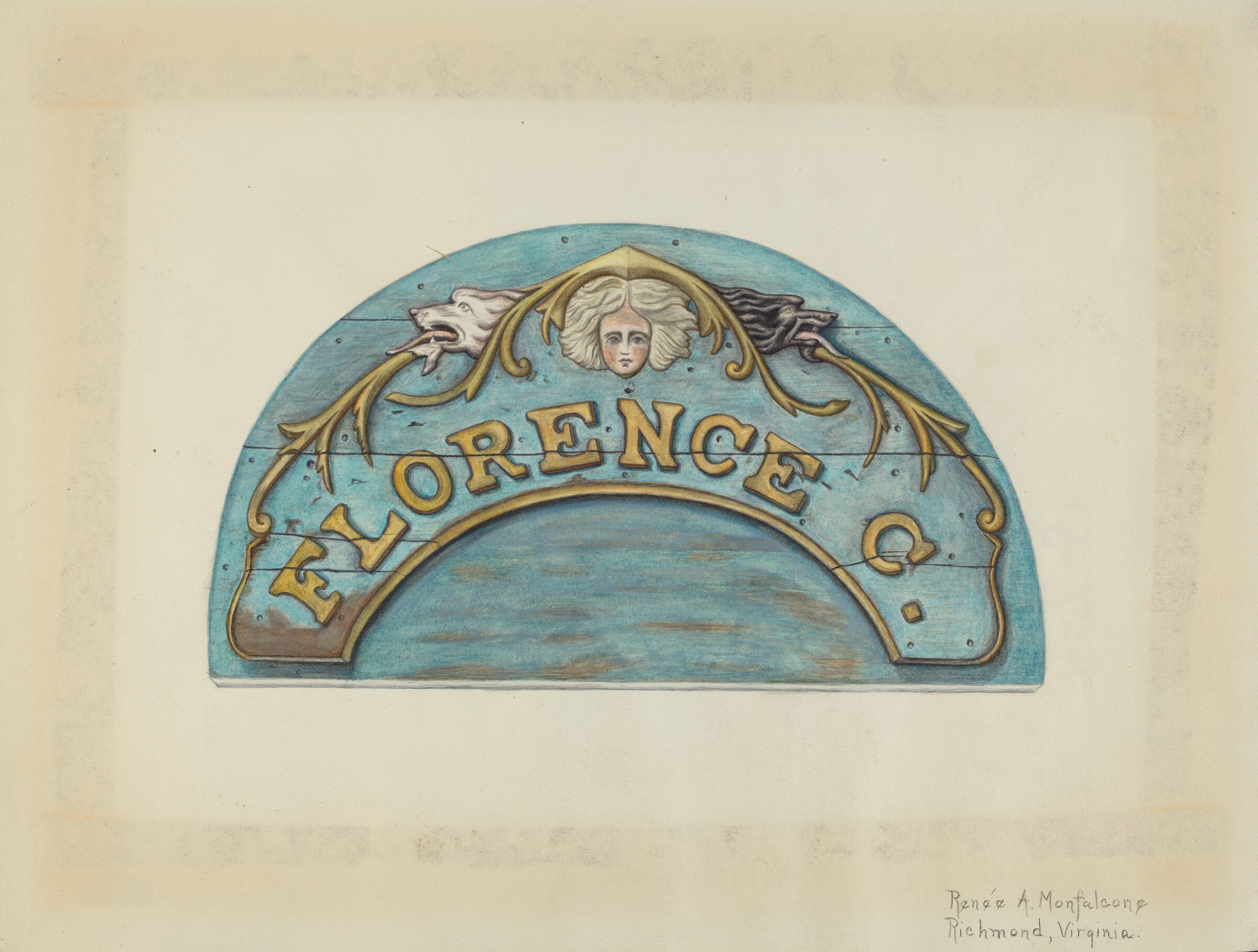 Stern Board, Renee A. Monfalcone, c. 1941