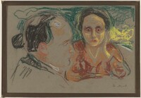 Elsa and Curt Glaser, Edvard Munch, 1913