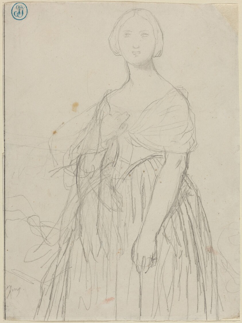 Sketch for Madame Moitessier