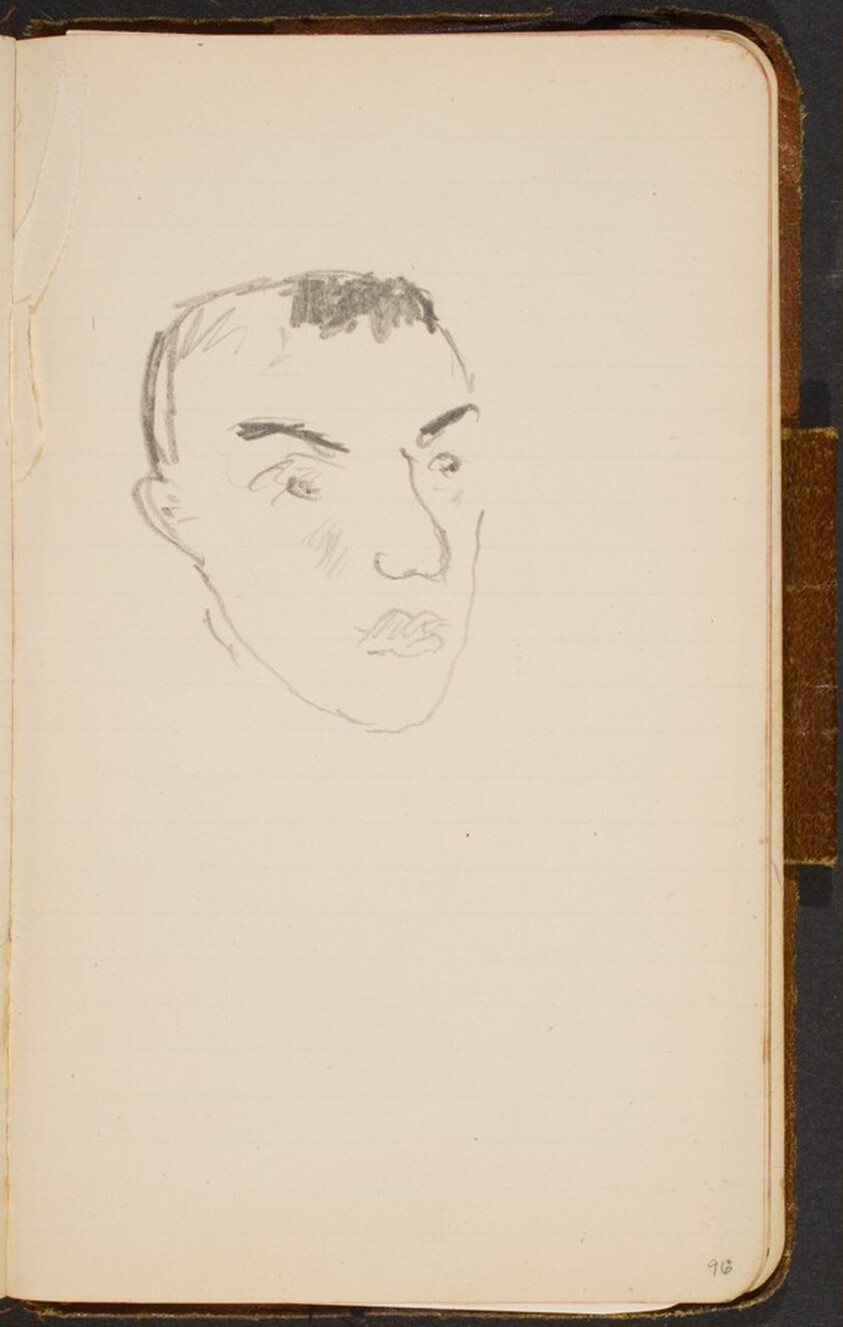 männlicher Kopf (Man's Head) [p. 96]