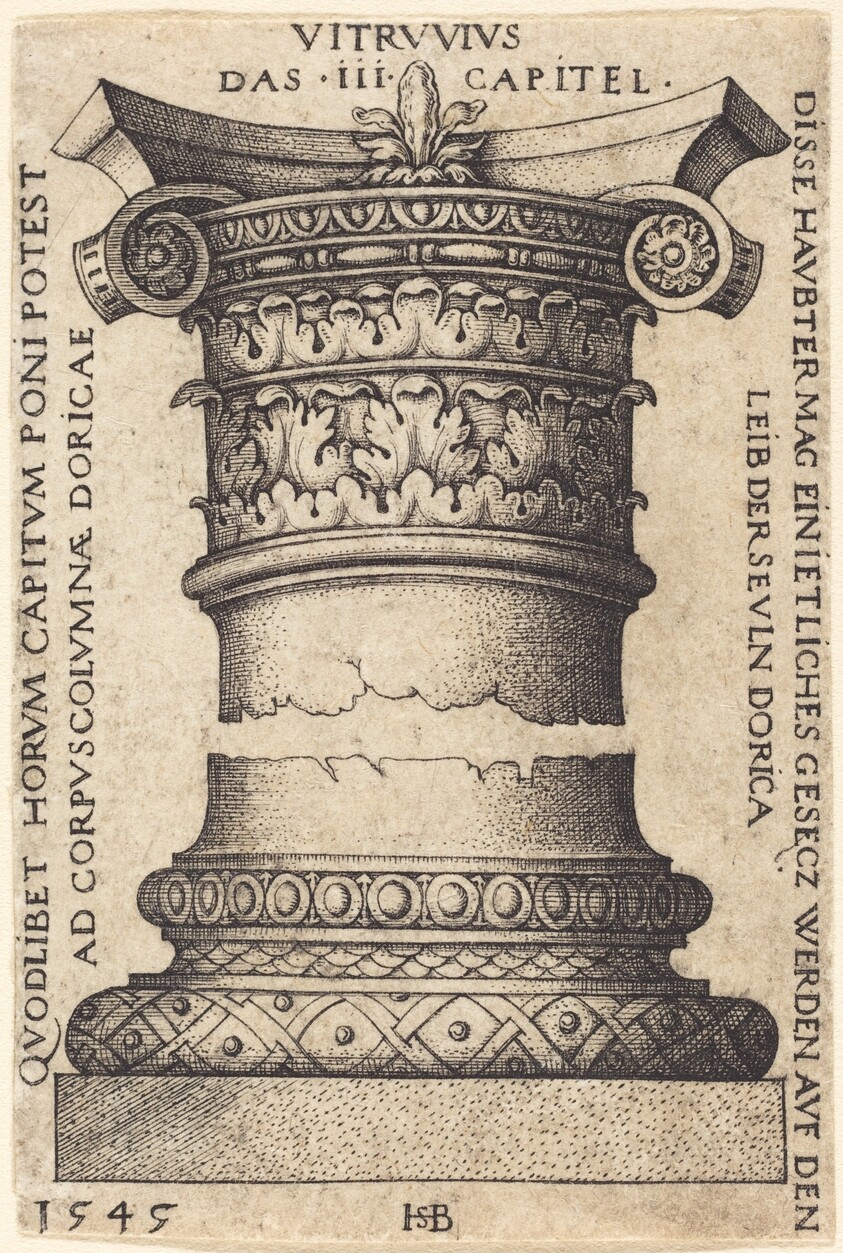 Capital and Base of a Column