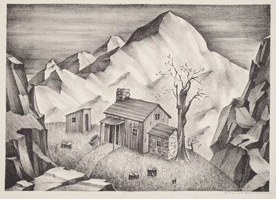 Untitled (Cabin in the Mountains)