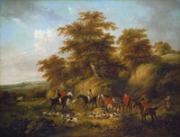 The Death of the Fox, George Morland, c. 1791/1794