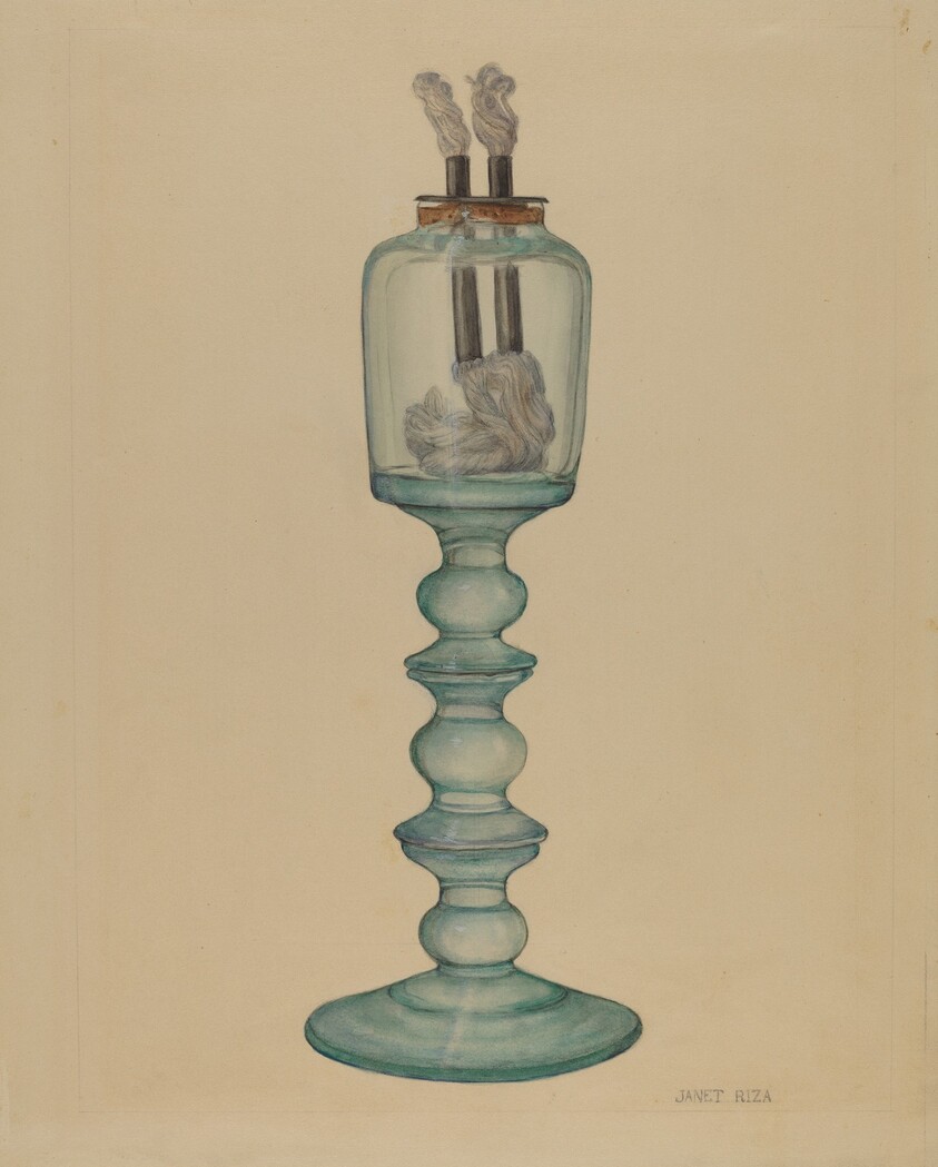 Whale Oil Lamp