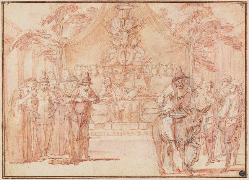Scene from "The Tomb of Master André"