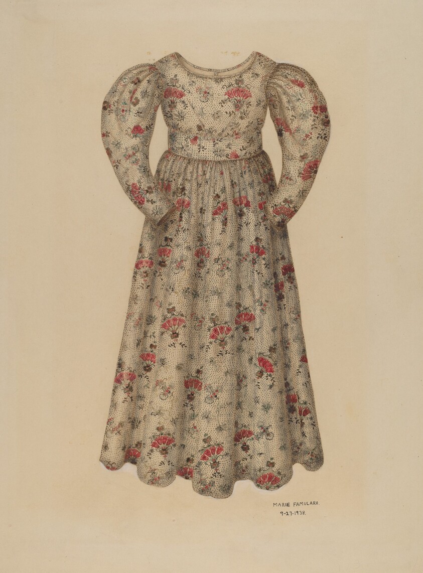 Girl's Chintz Dress
