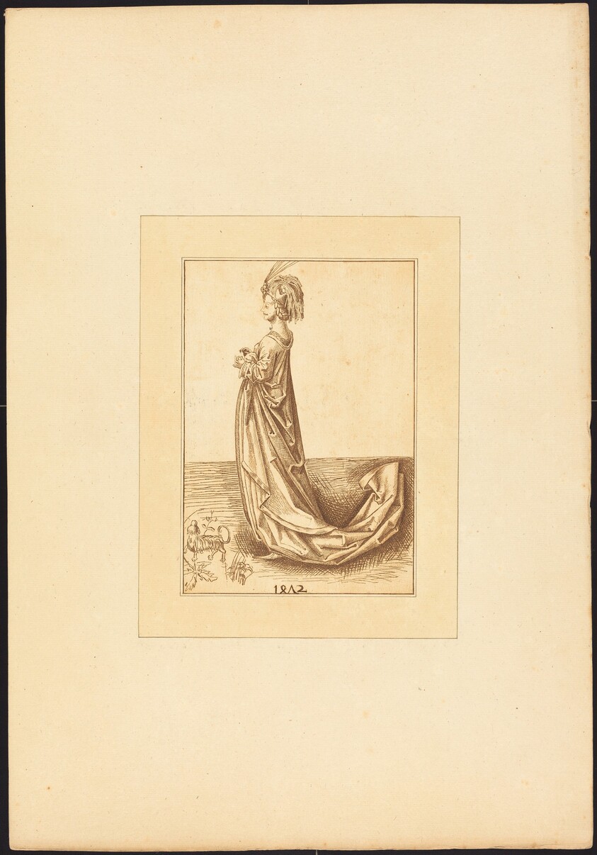 A Lady in a Long Dress