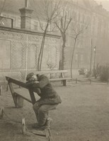 Népliget, Budapest, André Kertész, January 5, 1918