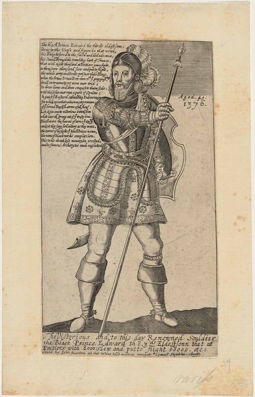 Edward, the Black Prince at the Age of 49