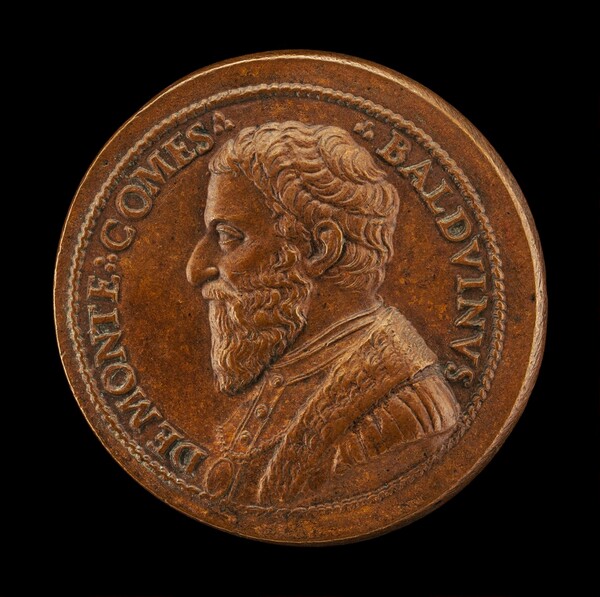 Balduino del Monte, died 1556, Brother of Pope Julius III, Count of Monte Sansovino 1550 [obverse]