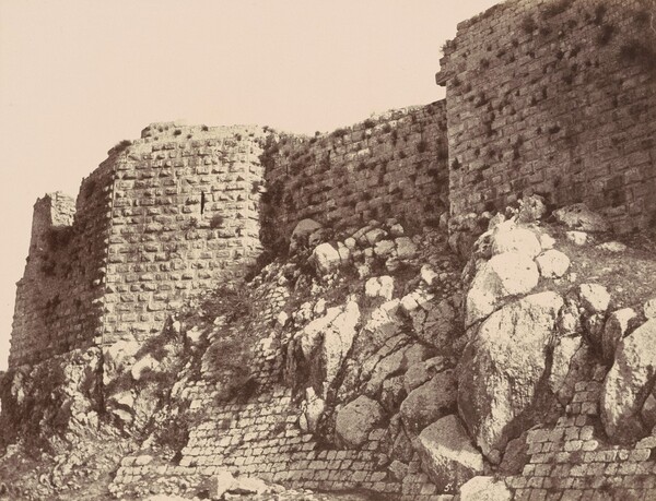 Kalaat-Esch-Schekif, Beaufort—Vue partielle de l'enceinte sud-ouest (Partial view of the south-west enclosure)