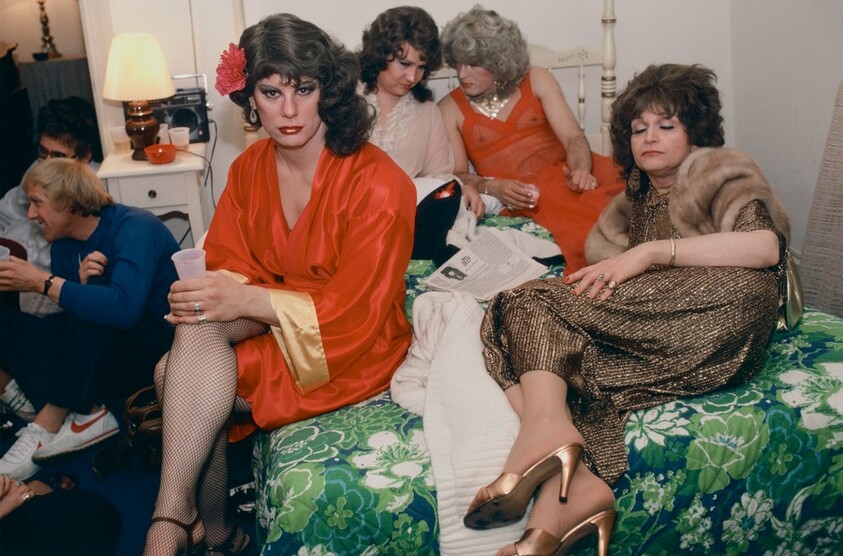 Malinda with Others at the ‘Spring Fling’ Party Days, Provincetown, Massachusetts