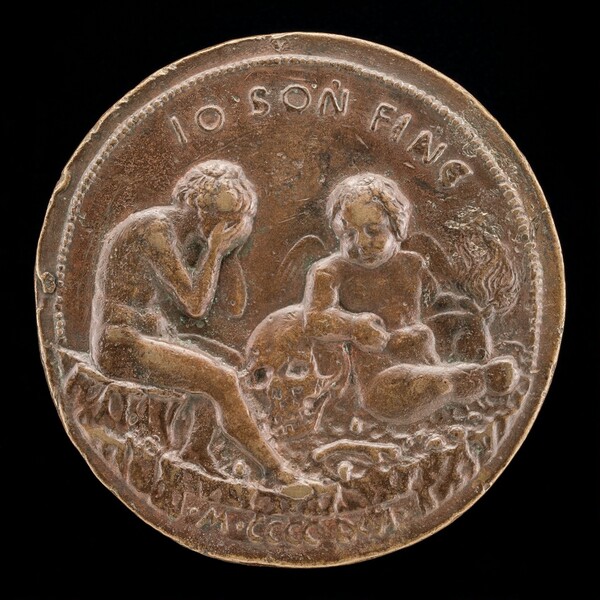 Boldù with the Genius of Death [reverse]