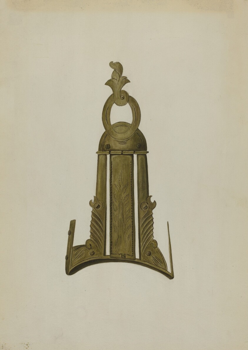 Patch-box from Cavalry Carbine Stock