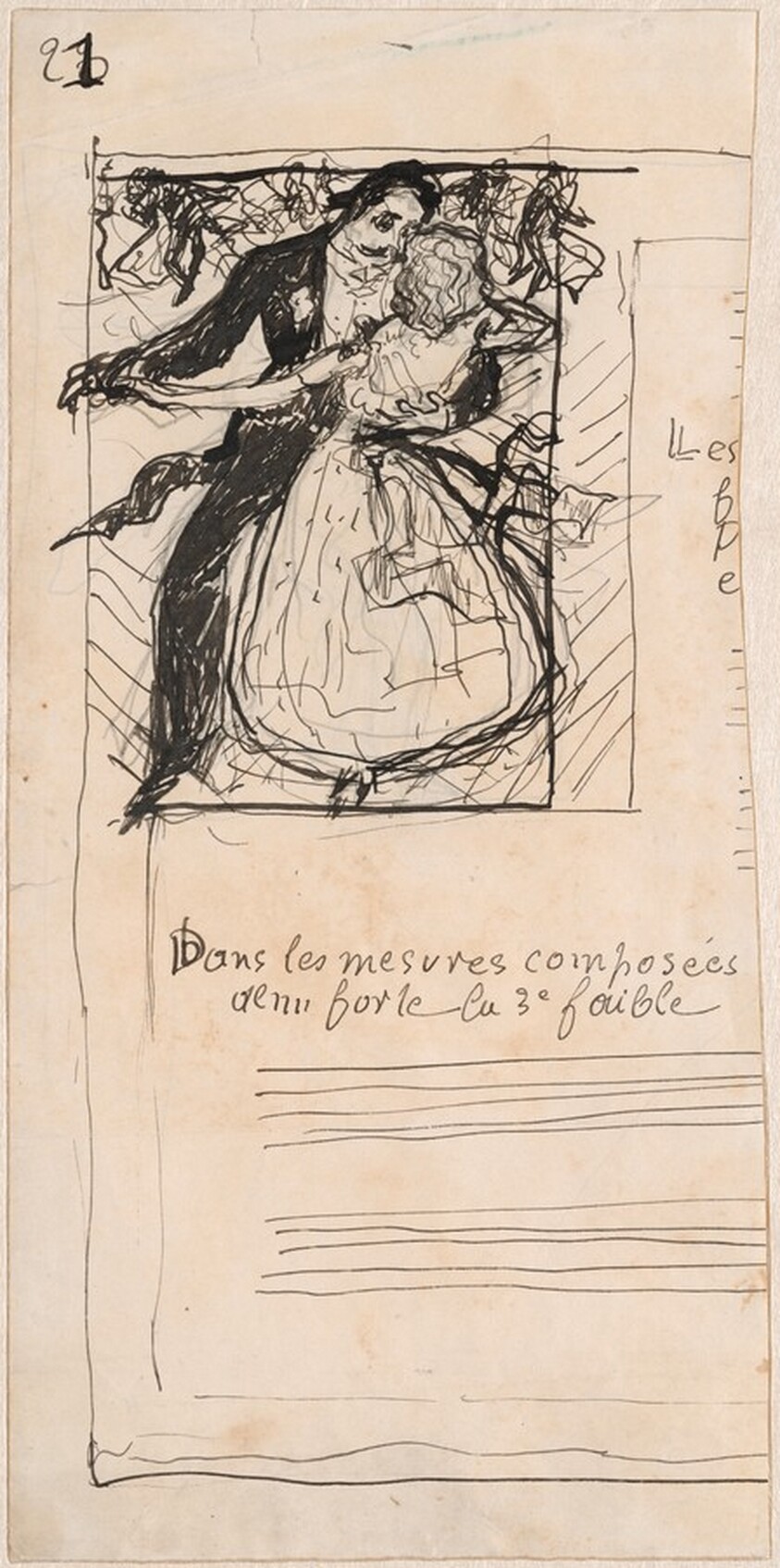 Study for "La Valse" [recto]