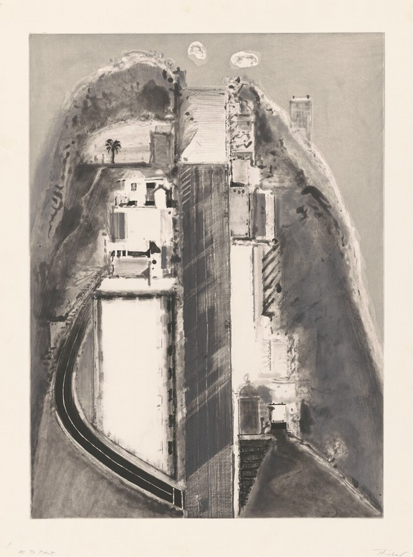 Steep Street - Black and Grey