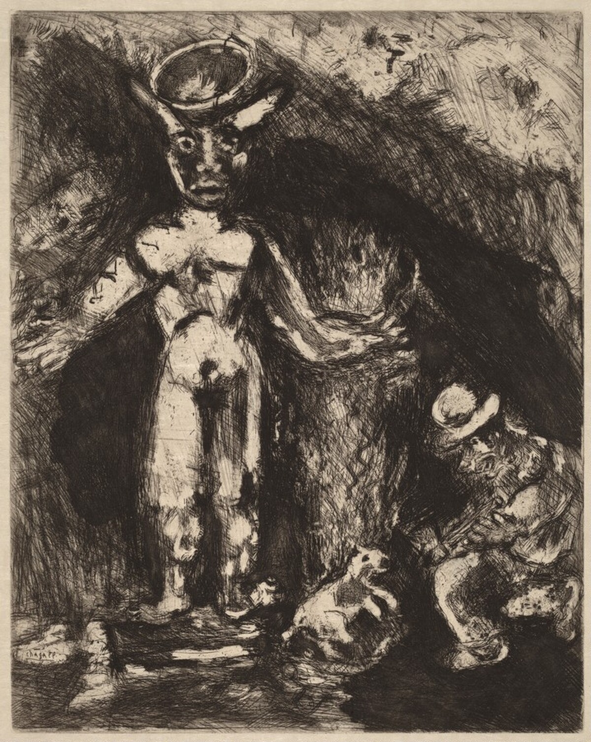 The Man and the Wooden Idol