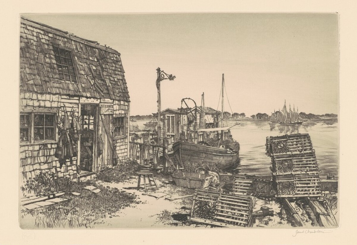 Harbor Side, Friendship, Maine