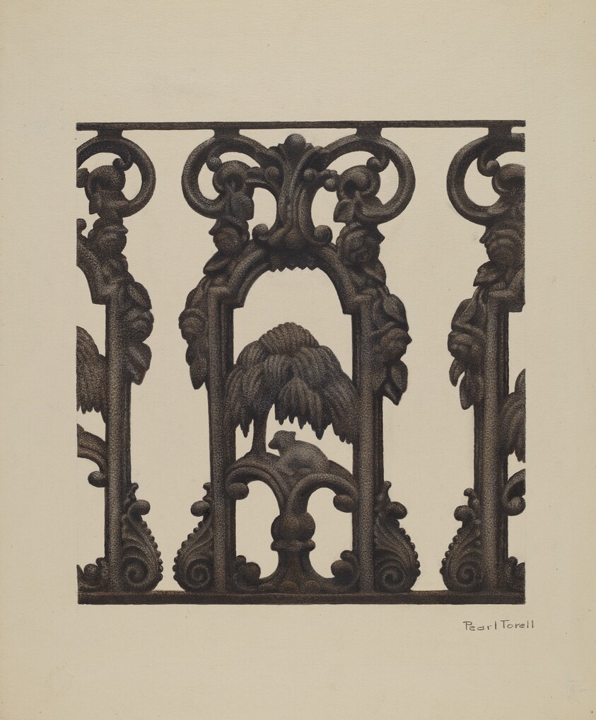 Cast Iron Fence