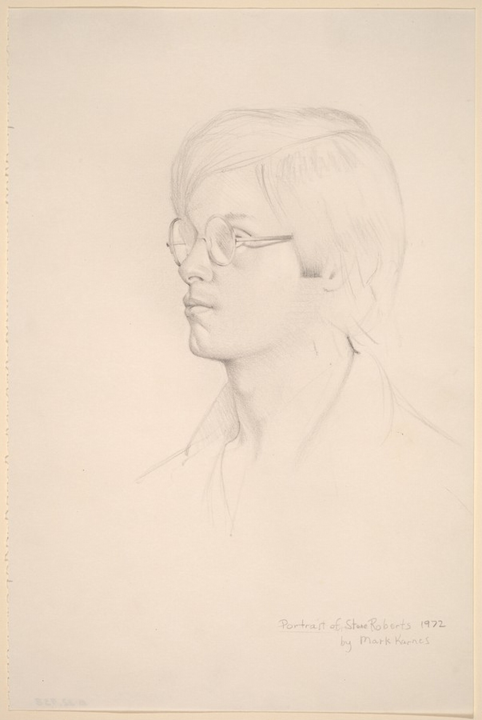 Stone Roberts, Mark Karnes, 1972