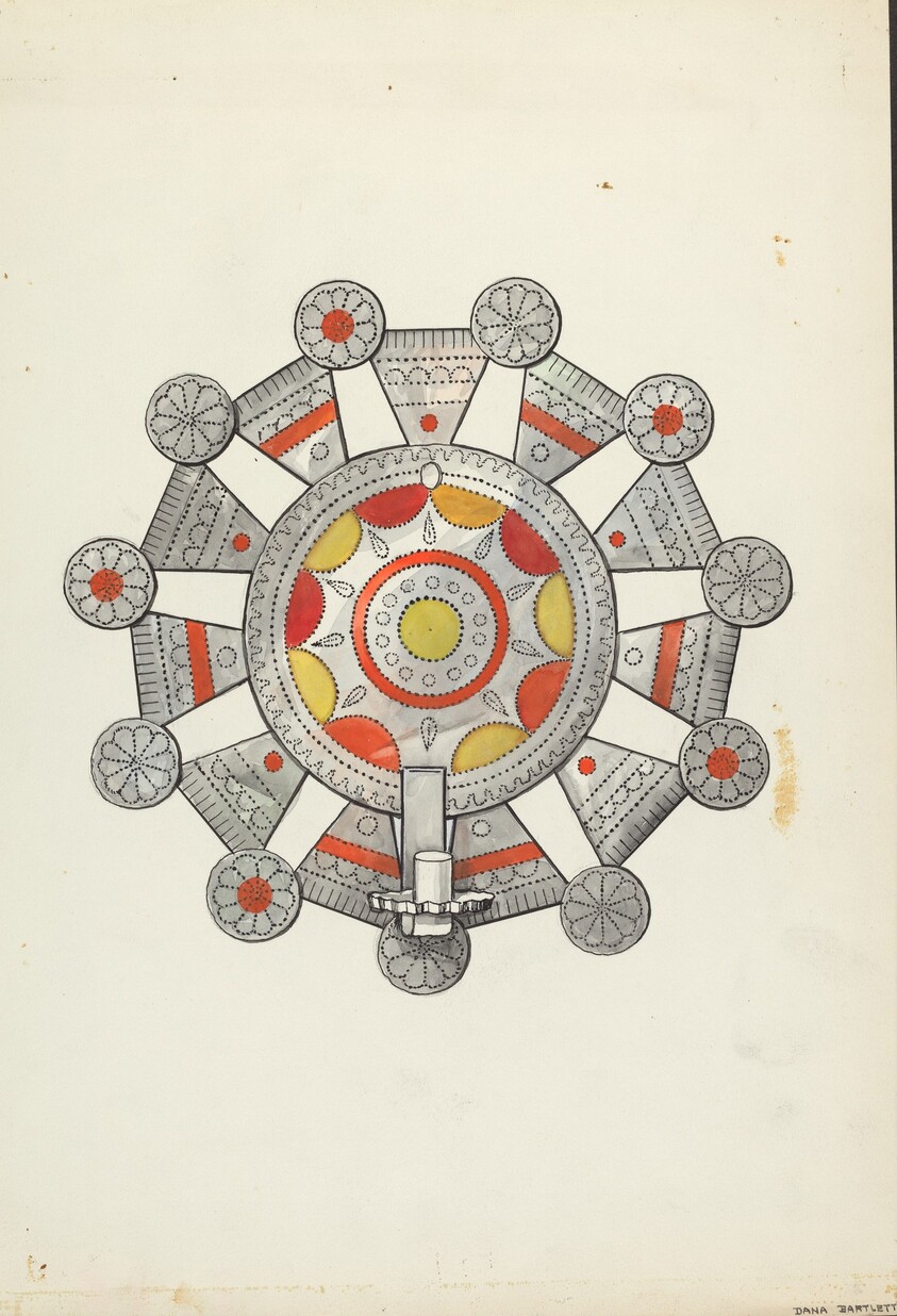 Cut Tin Candle Holder