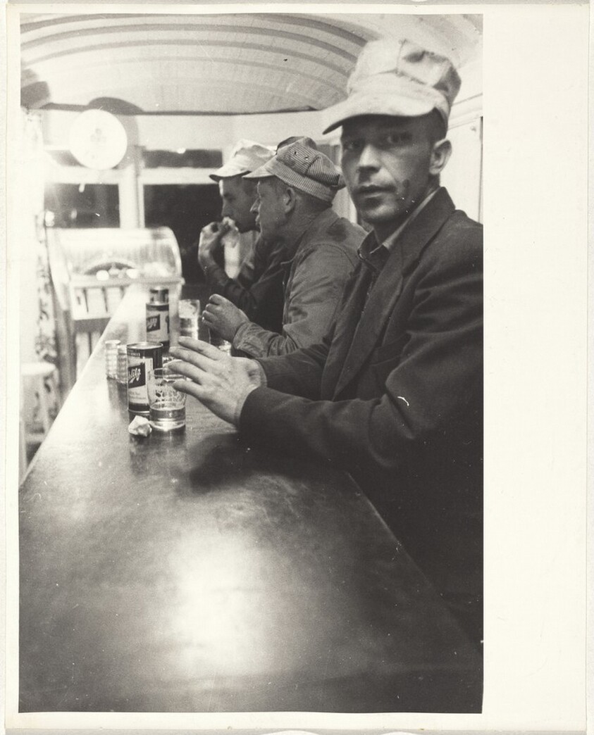 Men at bar--North Carolina