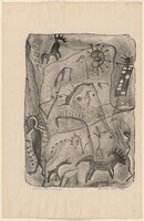 Indian Rock Writings, Glen Alps, 1946