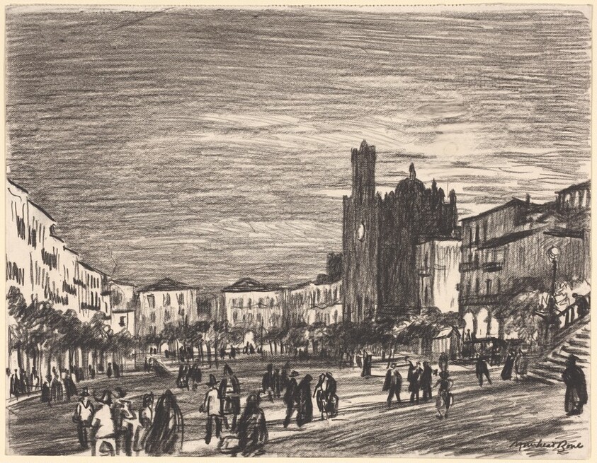 Moonlight, Caceres [recto]