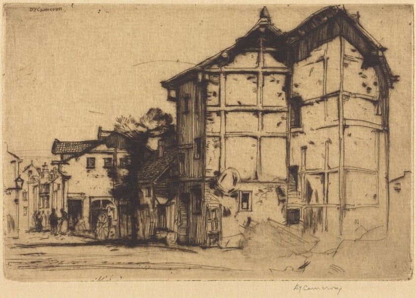 Sketch in La Roche