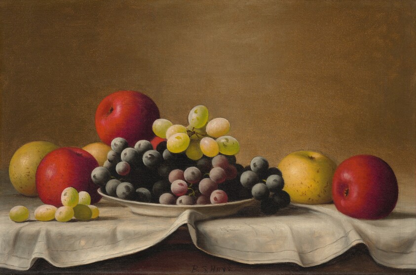 Still Life, Apples, Grapes