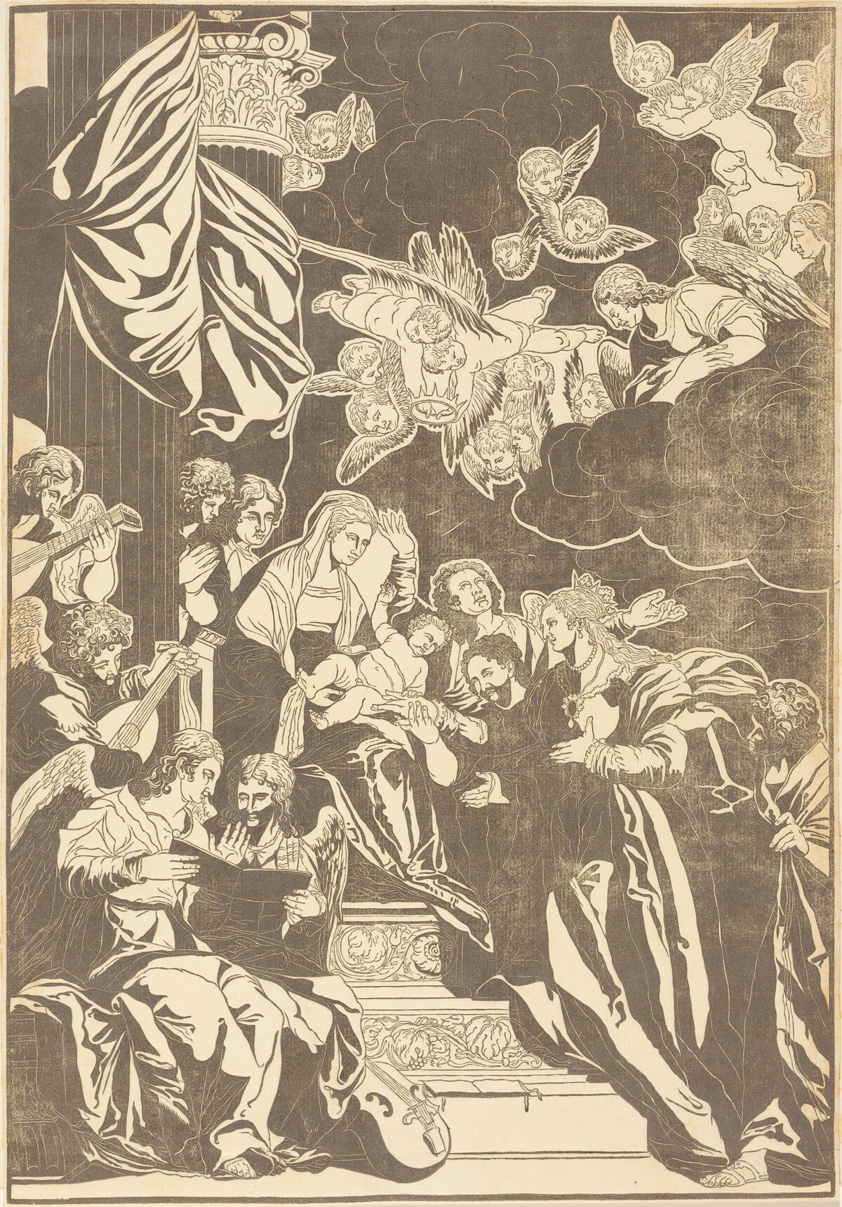 The Mystic Marriage of Saint Catherine