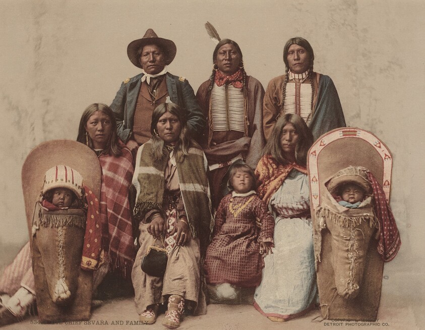 Ute Chief Severo and Family