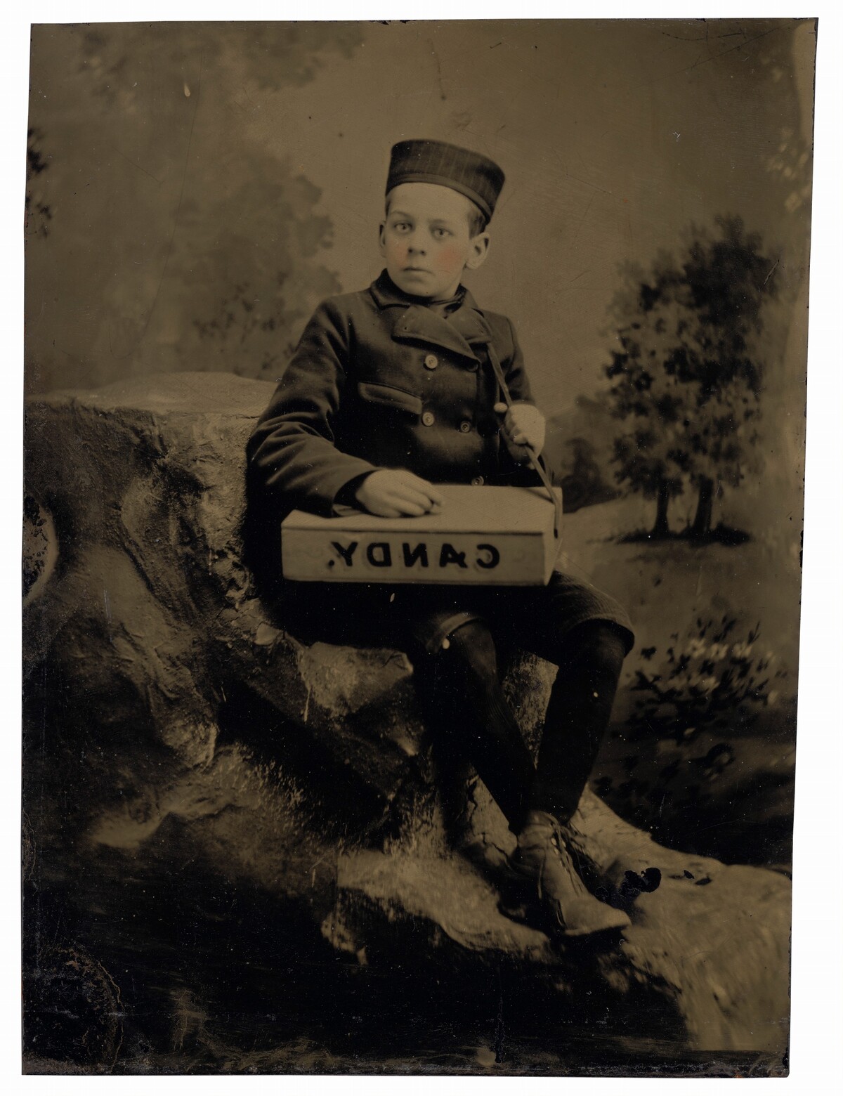 Portrait of a Candy Seller