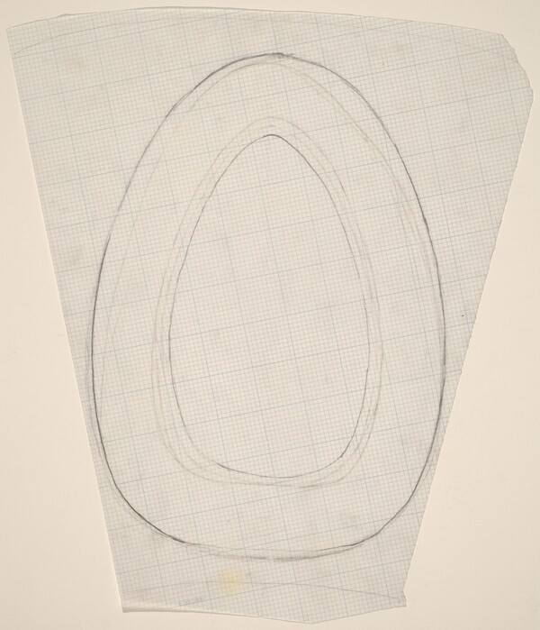 Sketch for "Building - Blocks for a Doorway" (O)