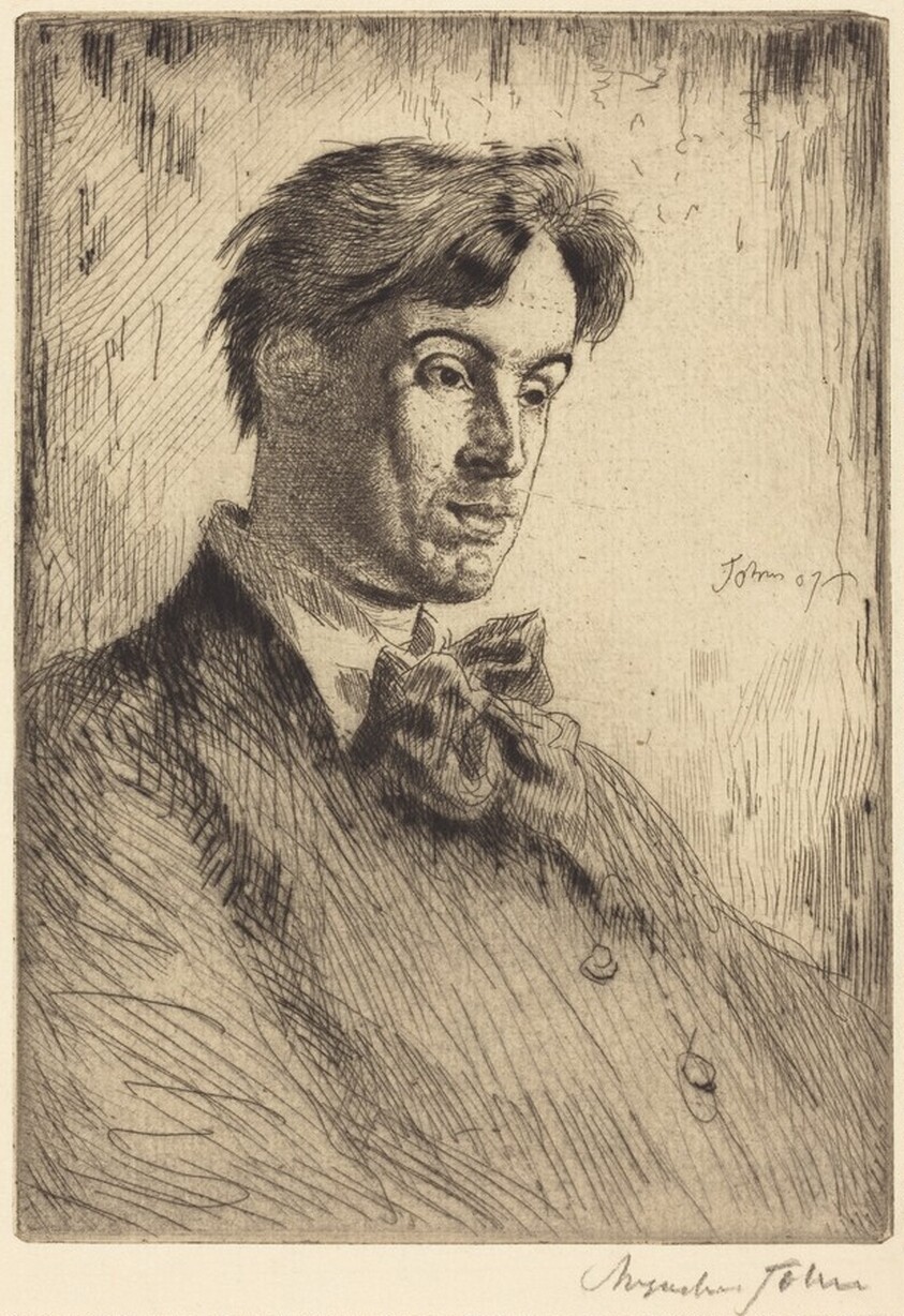 William Butler Yeats: fifth plate