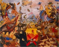Turkey Puzzle, Robert Fichter, c. 1982