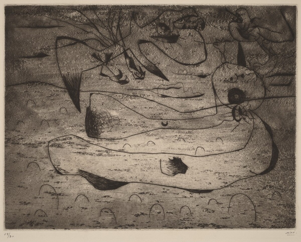 The Eagle and the Woman at Night