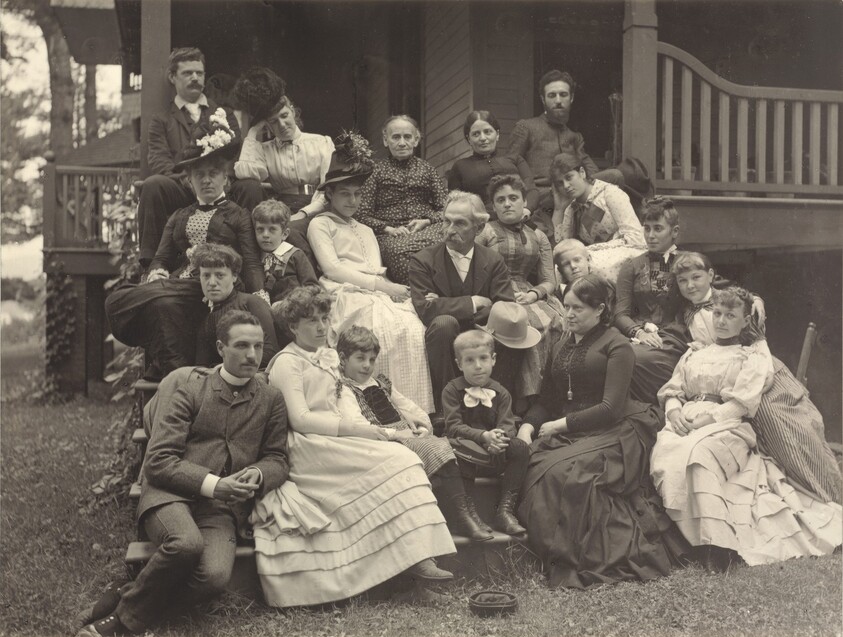 Stieglitz Family at Oaklawn, Lake George