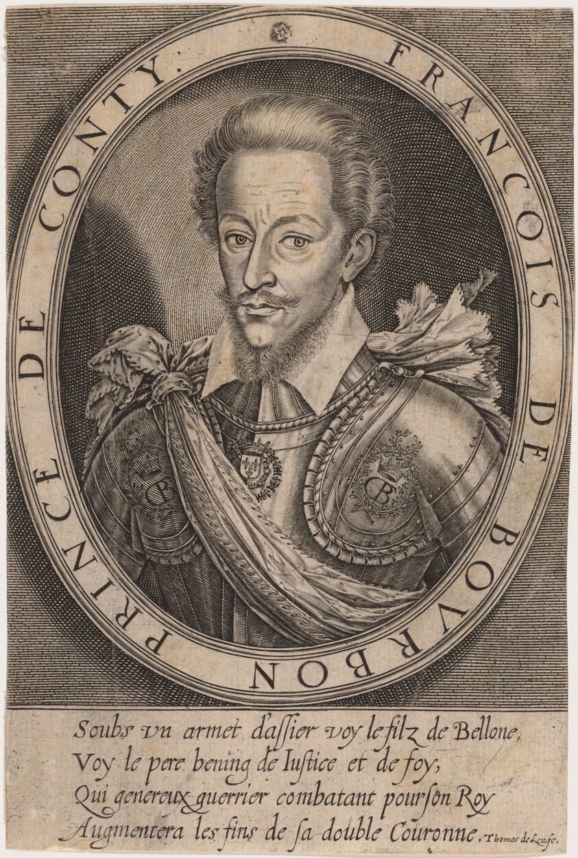 Francois de Bourbon, First Prince of Conti, son of Louis I