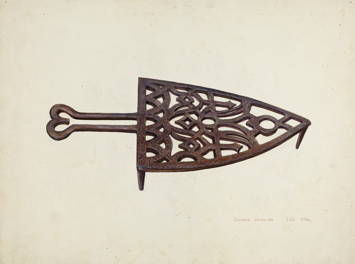 Flat Iron Holder