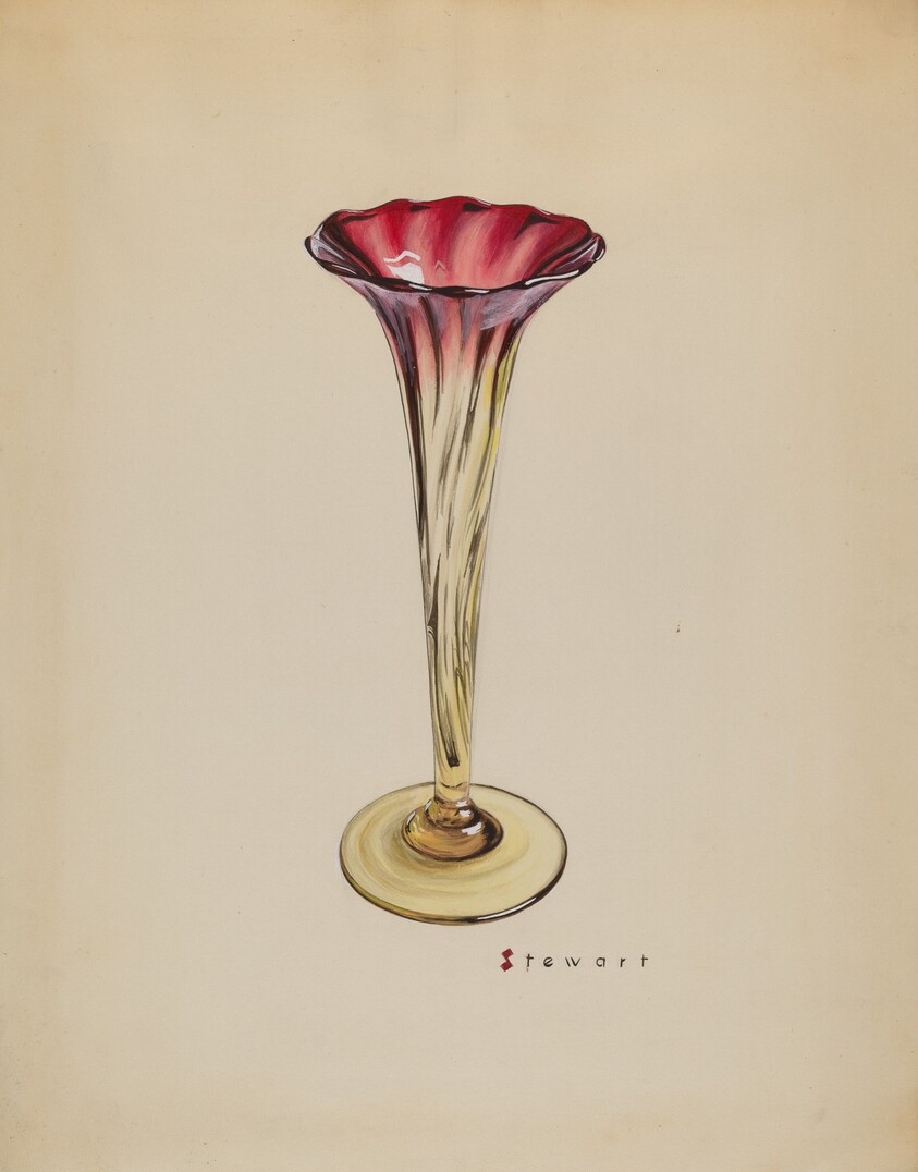 Vase (Morning Glory)